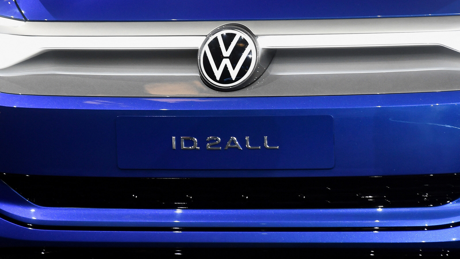 A close view shows German carmaker Volkswagen's new ID. 2all model, an electric vehicle that costs less than 25,000 euros, in Hamburg, Germany, March 15, 2023. REUTERS/Fabian Bimmer