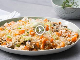 Veggie friday: rijstschotel met champignons