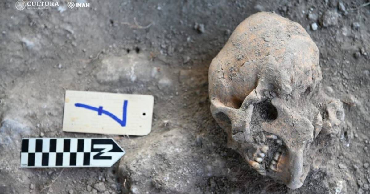 Botresten van tientallen Maya-mensenoffers ontdekt onder piramide Mexico