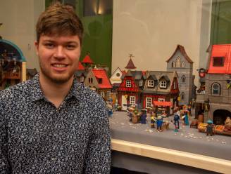 Playmobilreeks Novelmore van Ben (22) palmt de dorpskern en Kasteel in: “Meer dan 4.000 figuurtjes verzameld”