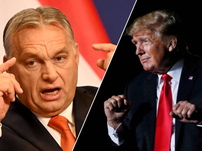 Donald Trump steunt Viktor Orbán in Hongaarse verkiezingsstrijd