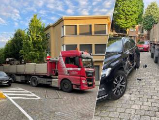 Vrachtwagen met Nederlandse nummerplaat ramt Volvo in Wolterslaan: “Moest aan Wolterspark zijn voor levering”