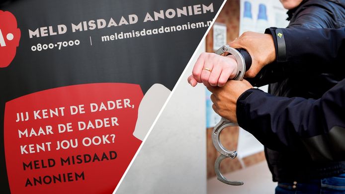 Het meldpunt Meld Misdaad Anoniem kreeg in 2020 meer dan 25.000 meldingen.