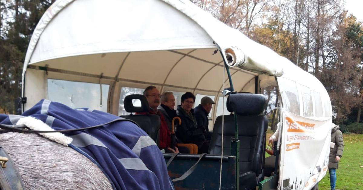 CD&V Oudsbergen trekt met huifkar de deelkernen in Oudsbergen hln.be