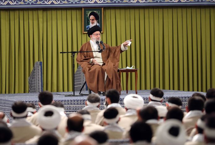 Ayatollah Ali Khamenei.