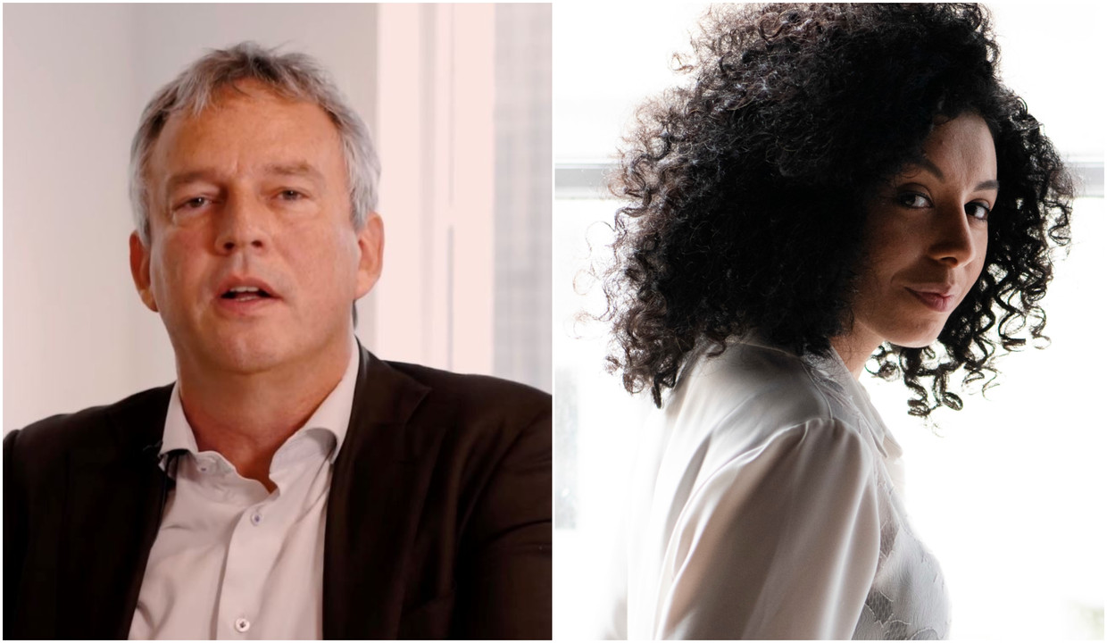 Tony Coonen en Sihame El Kaouakibi
'De samenwerking met  Let’s Go Urban vlotte niet. Sihame had het licht  gezien en wij moesten  volgen', aldus een medewerker van Vibez Beeld humo