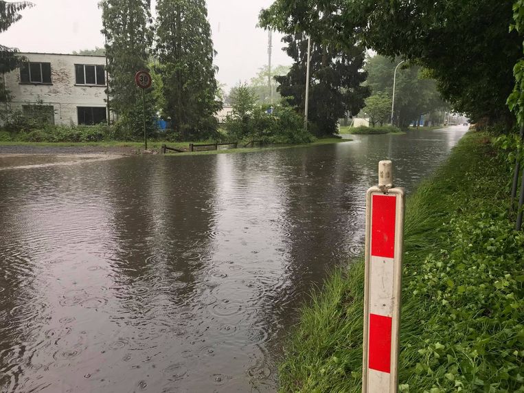 De Vaartstraat in Hulshout. Beeld RV Facebook