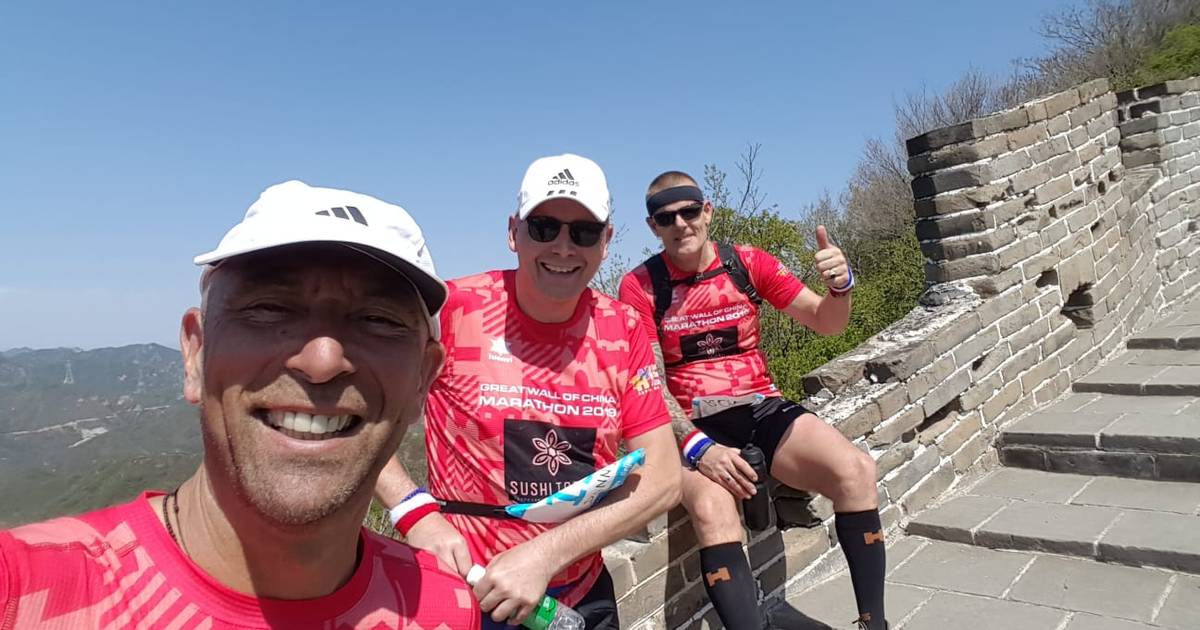 Amersfoorters voltooien marathon op Chinese muur ‘Onvergetelijk, maar