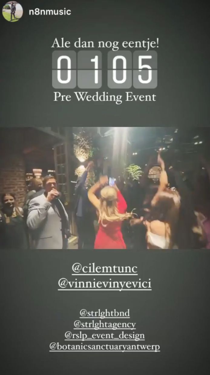 Cilem Tunc en Vincent Van Trier getrouwd.