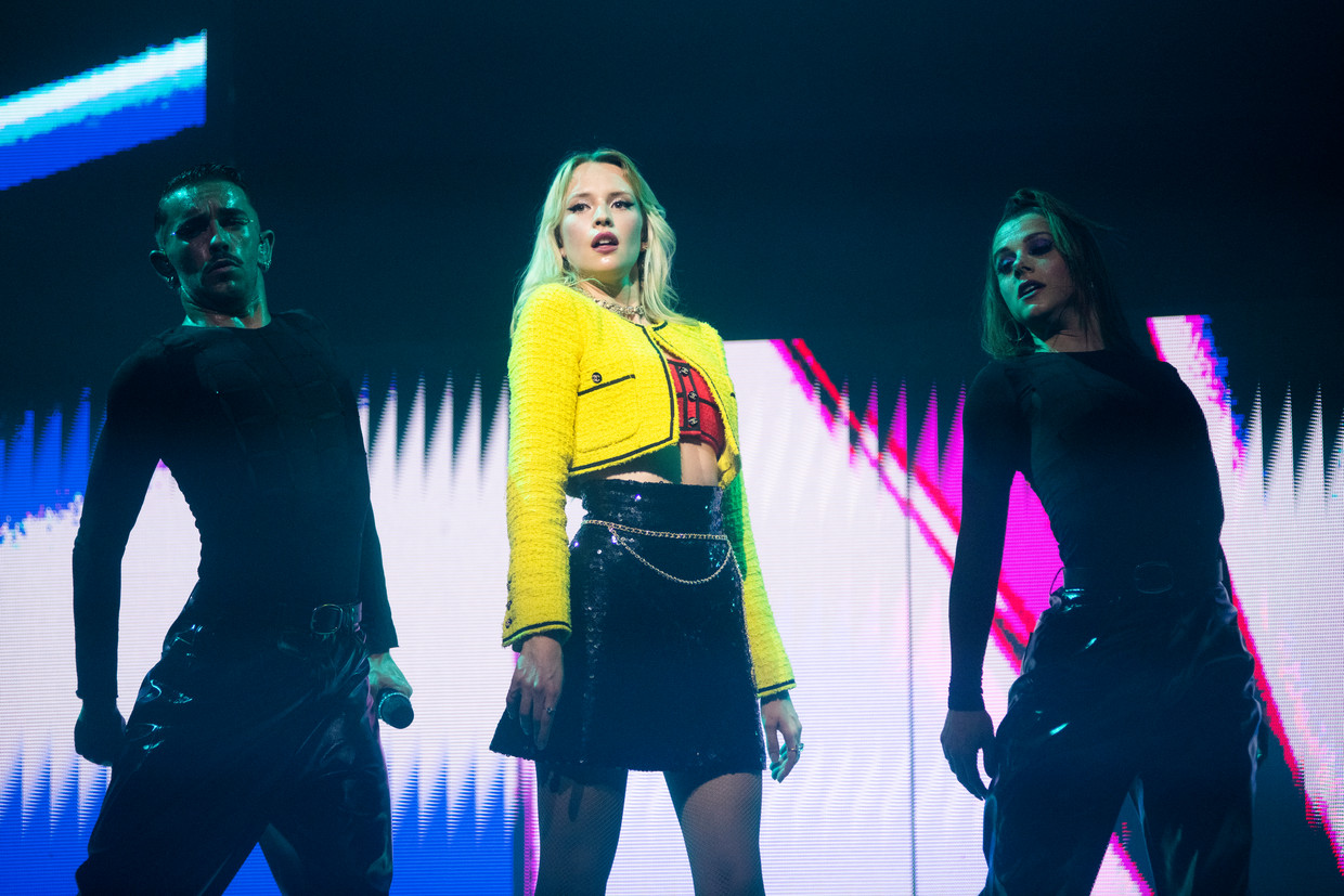 Angele Van Laeken in Vorst Nationaal Beeld Alex Vanhee