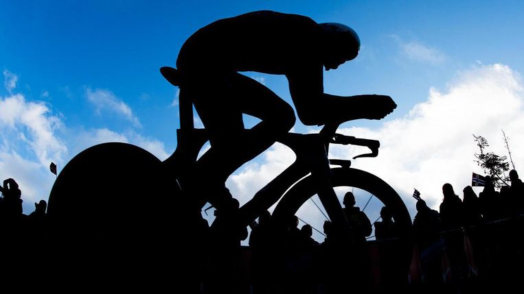 De Italiaanse Sky-renner Gianni Moscon. Beeld afp