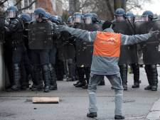 Confrontation entre syndicalistes d'ArcelorMittal et la police à Strasbourg