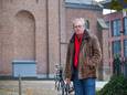Wim Vlogtman op het Schild in Rijssen, hij schrijft een boek over de historie van Rijssen