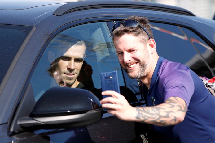 Bale nam alvast tijd voor een eerste selfie.