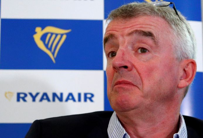 De hoogste baas van Ryanair  Michael O'Leary krijgt te maken met steeds meer piloten die bereid zijn om te staken.