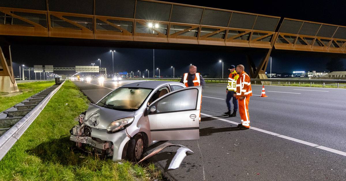 Ongeval met letsel op A4 in Rijsenhout