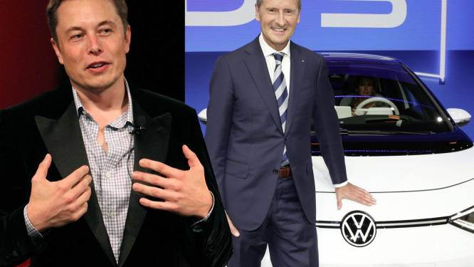 ‘Elon Musk wilde Volkswagen-topman Diess als opvolger’