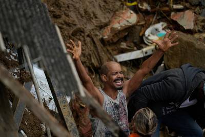 Nu al ruim 100 doden na zware regenval in Rio de Janeiro