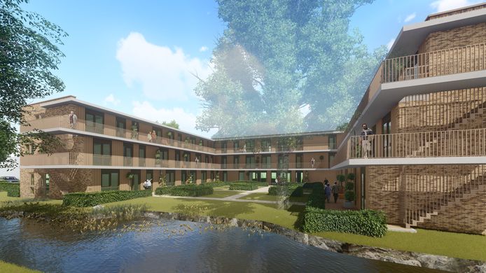 Ontwerp van Knarrenhof in Gouda.