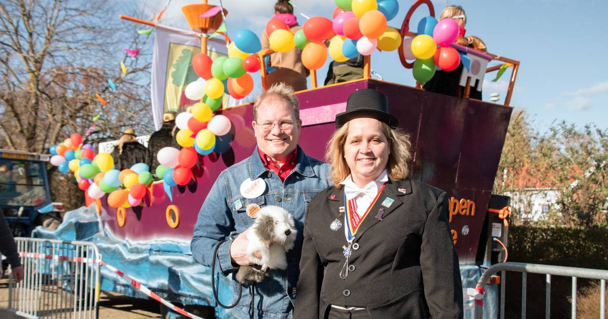 Carnaval is pas écht voorbij, als de stoet door Ossenisse is geweest