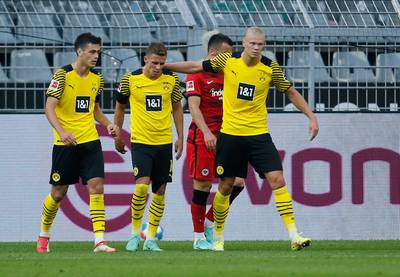 LIVE. Het regent goals in Dortmund: Thorgan Hazard en Haaland zetten Borussia terug op voorsprong