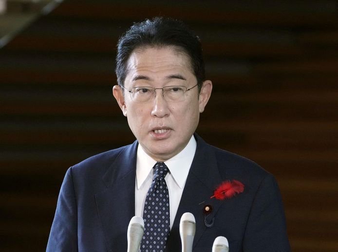 De Japanse premier Fumio Kishida noemt de actie van de Noord-Koreanen “barbaars”.