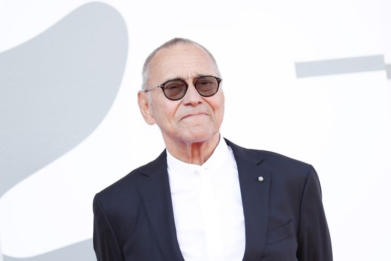 Andrej Kontsjalovski op het filmfestival van Venetië, 7 september 2020.   Beeld Getty Images