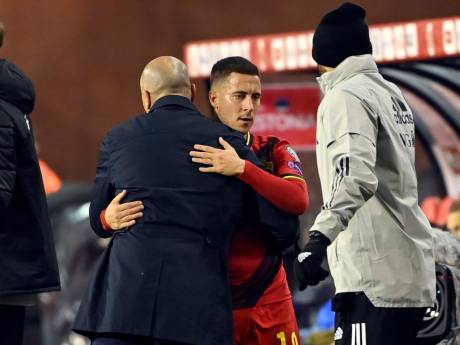 “Il faut avoir confiance en Eden Hazard”: le conseil de Roberto Martinez à Carlo Ancelotti