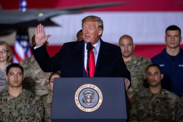 Trump kondigde vrijdag de oprichting aan van een nieuwe tak van de Amerikaanse strijdkrachten.