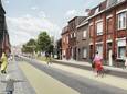 Een toekomstbeeld van de J&M Sabbestraat in Menen
