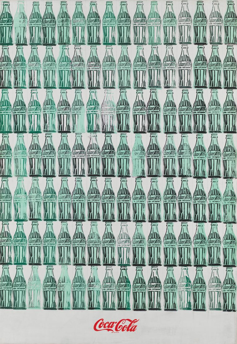 Andy Warhol: Green Coca-Cola Bottles. Beeld 2019 The Andy Warhol Foundation for the Visual Arts, Inc. / Licensed by Artists Rights Society (ARS), New York