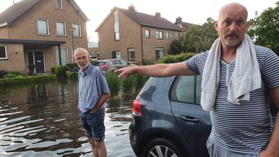 Wolkbreuk in Chaam: ‘Er was geen houden meer aan, het stroomde zo naar binnen’