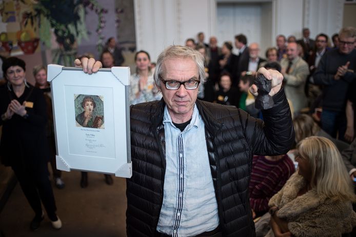 Lars Vilks kreeg in 2015 een prijs voor zijn moed.