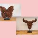 WIN: 2X DIY-pakket voor een mooie bull of vlinder gemaakt van boomschors