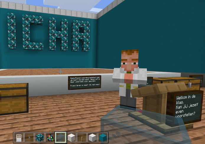 Met games gaat de leerstof er spelenderwijs in...