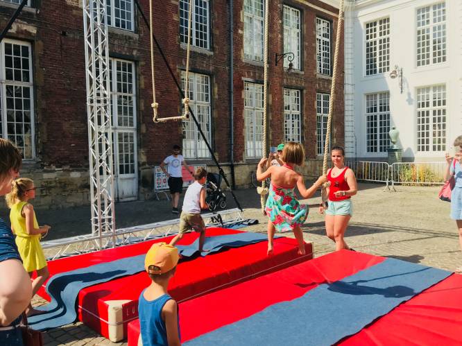 Circuskamp in Aalst in de eerste week van de paasvakantie