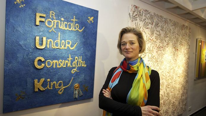 Delphine Boël opent nieuwe tentoonstelling vol "blabla ...