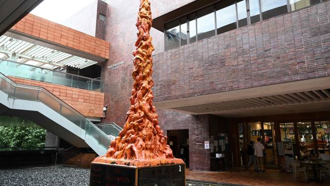 Universiteit Hongkong haalt herdenkingsmonument voor slachtoffers Tiananmenprotest weg