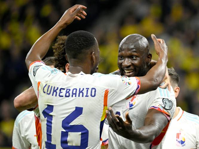 REACTIES. Lukaku: “Op dit elan voortgaan” - Lukebakio: “Wil mezelf nog meer in de kijker spelen” 