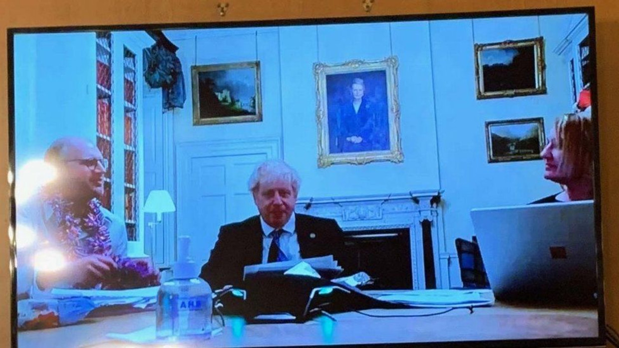 Boris Johnson Beeld BBC