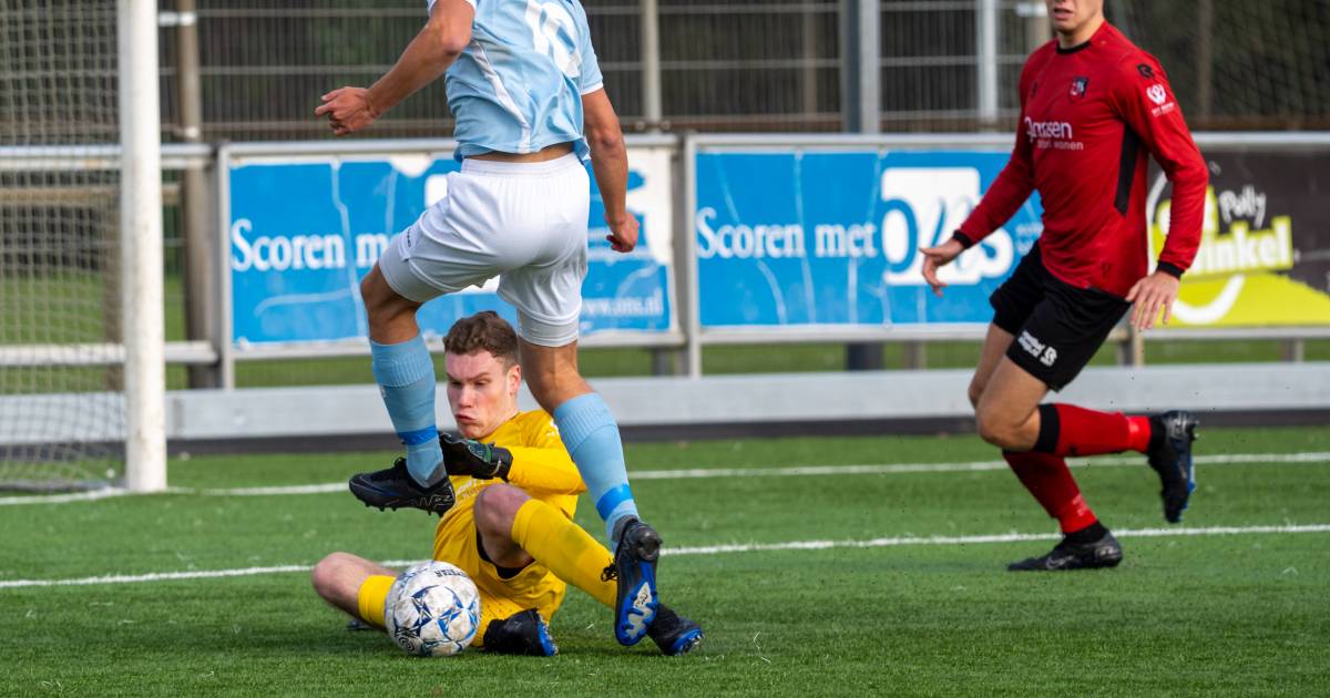 Jonge keeper is de belichaming van geef-nooit-op-mentaliteit SC Bemmel: ‘Niet te veel gekke dingen d