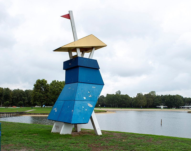 De Spin op het Lageveld is een ontwerp van architect Sjouke Siersema.