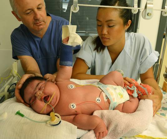 Elle Accouche D Un Bebe De 6 1 Kilos Par Voie Naturelle Insolite 7sur7 Be