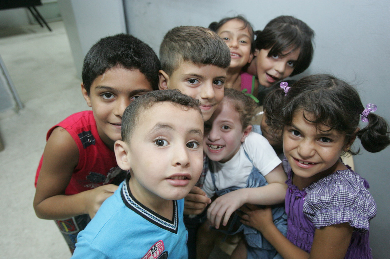 Syrische kinderen. Beeld War Child