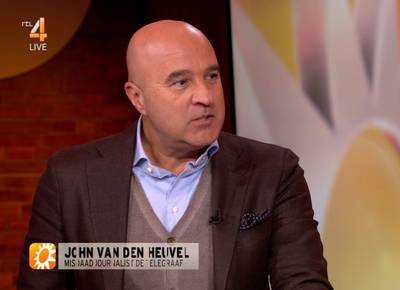 John van den Heuvel terug in studio RTL Boulevard