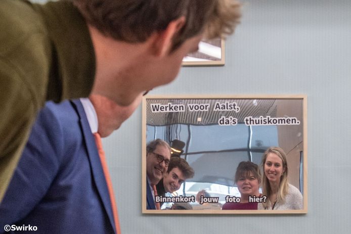 De stad Aalst lanceert een campagne om personeel aan te trekken.