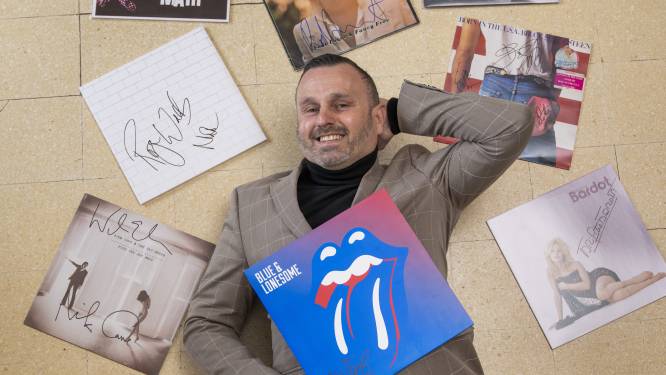 Van Willy Sommers tot Rammstein, van Pele tot Lady Gaga: iedereen zet zijn krabbel voor Dimi (behalve Madonna en Bob Dylan - voorlopig)
