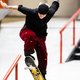 Op het NK skateboarden gaat Candy Jacobs voor een nooit vertoonde truc