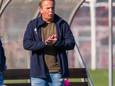 Trainer Mark Wijnreder van RSC. Zijn ploeg is bijna kampioen.