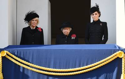 Britse royals herdenken oorlogslachtoffers in Londen